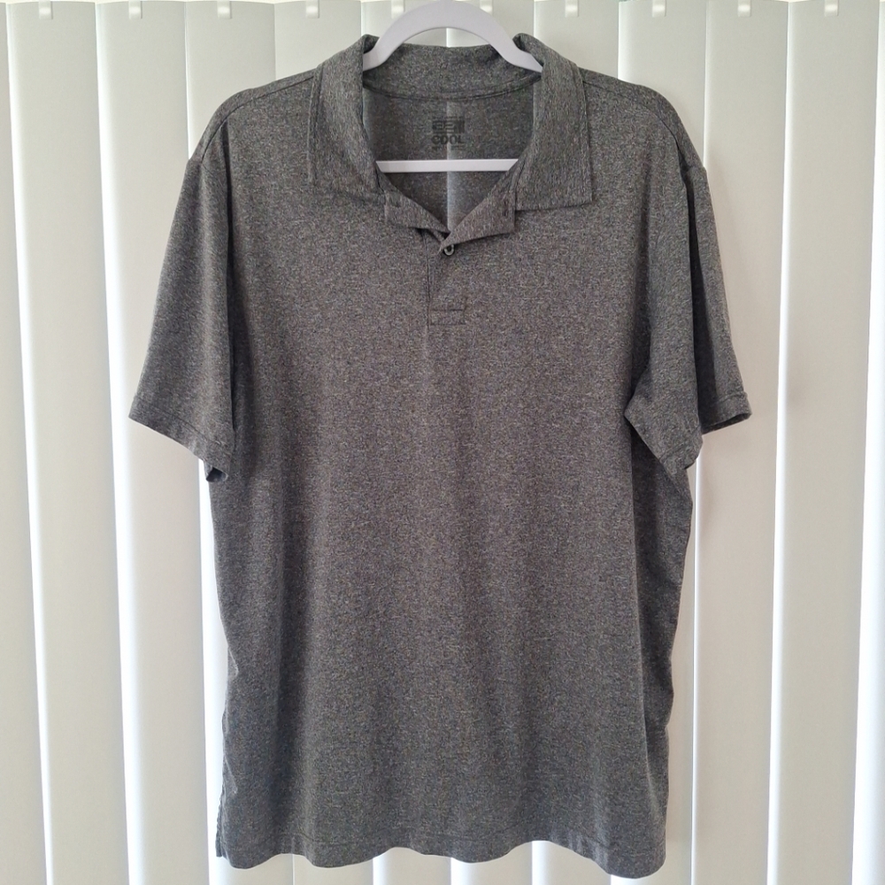 32 Degrees Cool Gray Polo Golf Shirt